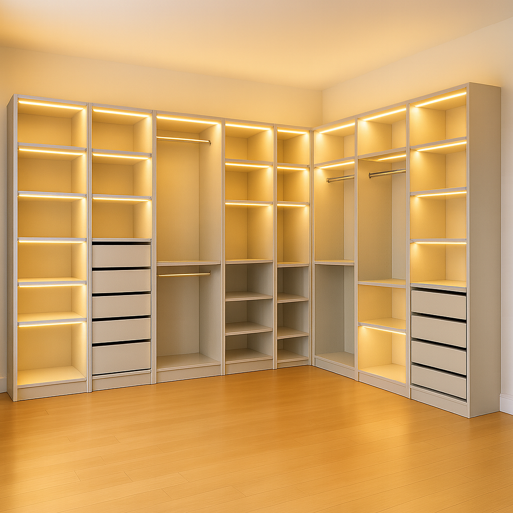 5–10 Module Closet Pack – CNC Files